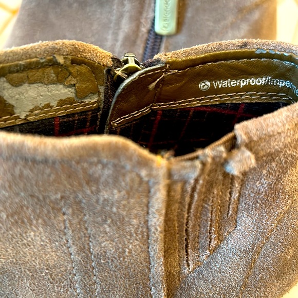 Blondo Waterproof Suede Booties Size 7 - Picture 5 of 7